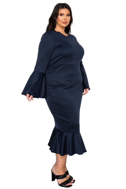 Sabrina Mermaid Hem Dress