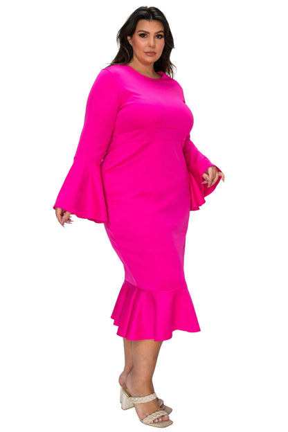 Sabrina Mermaid Hem Dress