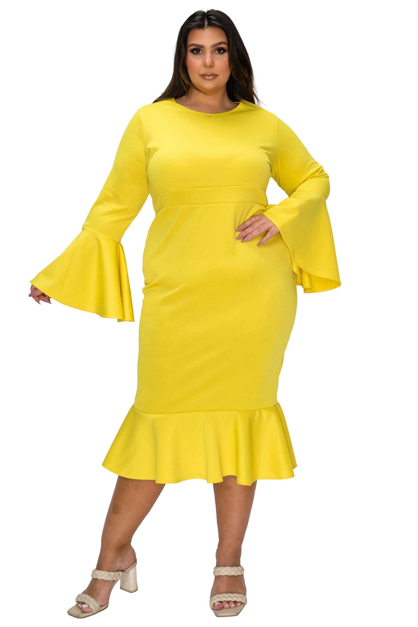 Sabrina Mermaid Hem Dress