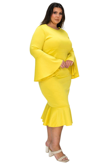 Sabrina Mermaid Hem Dress