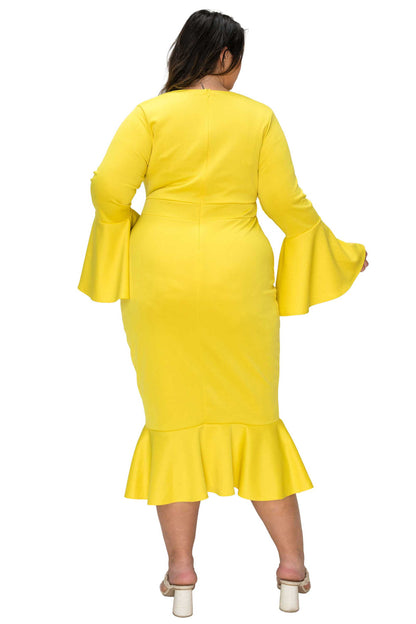 Sabrina Mermaid Hem Dress