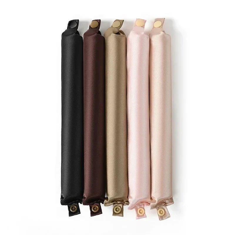 Satin Heatless Hair Curlers | Overnight Flexi Rods for Soft, No-Heat Curls